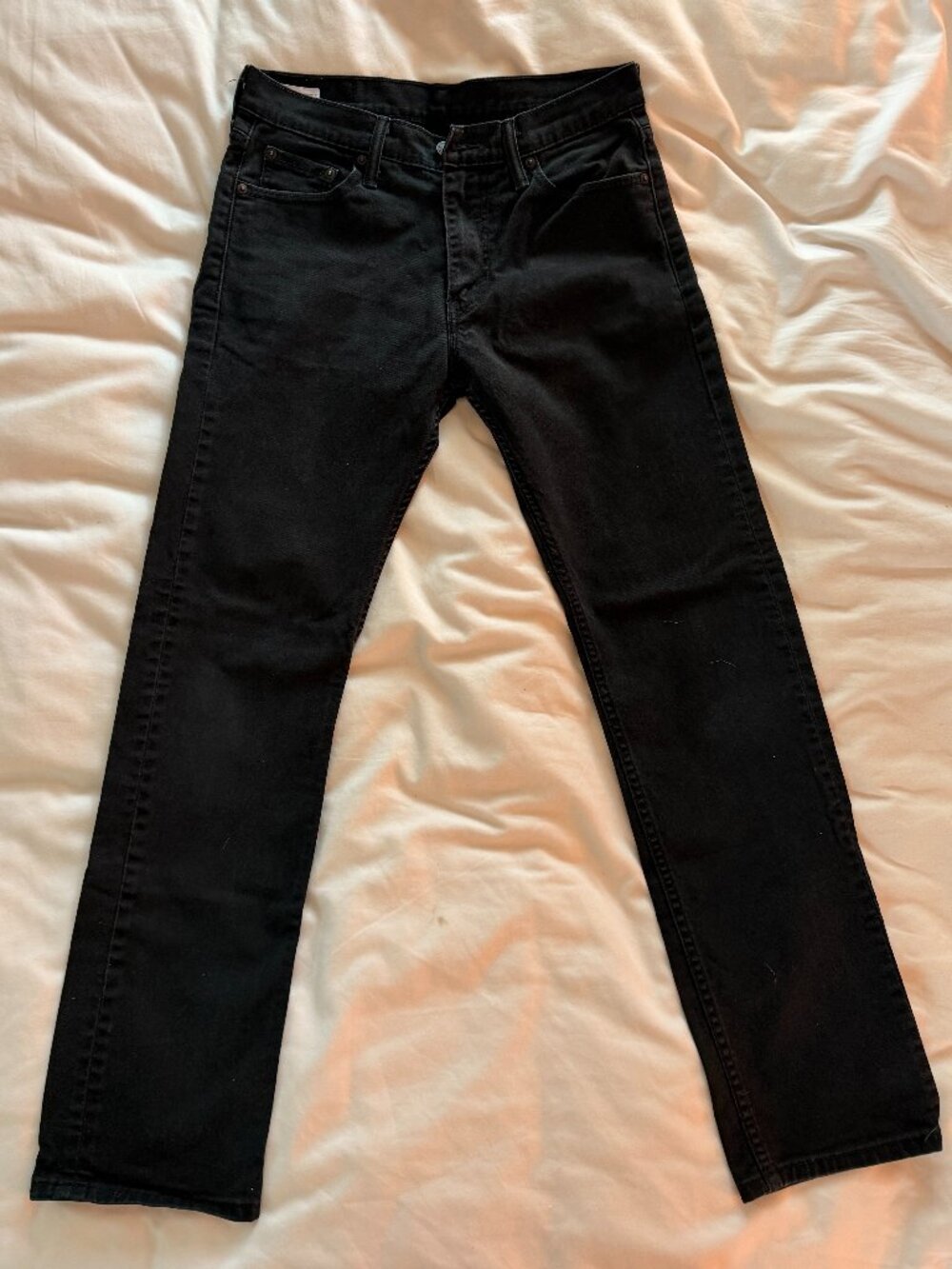 Levi's Jet Black 513 Jeans